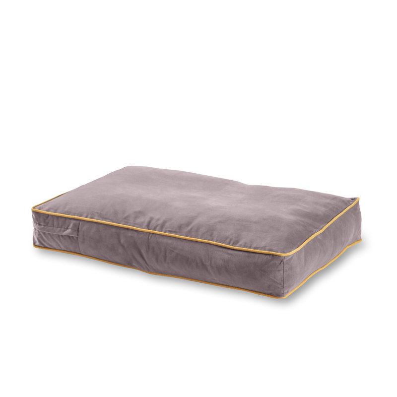 Lit pour chien Olivarez Classic, Grand (L 48 po x l 36 po x H 6 po), Fumée