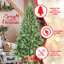 Arbre de Noël classique avec 1339 pointes PE + PVC-1667124989