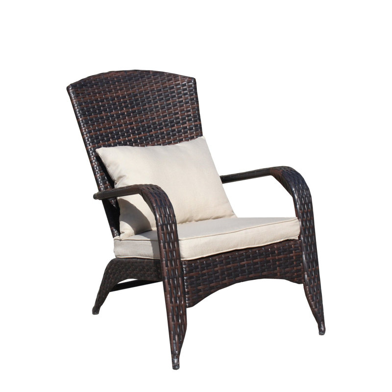 Patio Chair With Cushions(Cushion), Beige