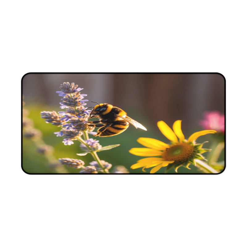 Polyester Desk Pad, 14.4x12.1