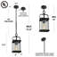 Luminaire suspendu d'extérieur 1 lumière Zeringue
