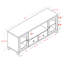 Armoire d'appoint 2 portes Anyya