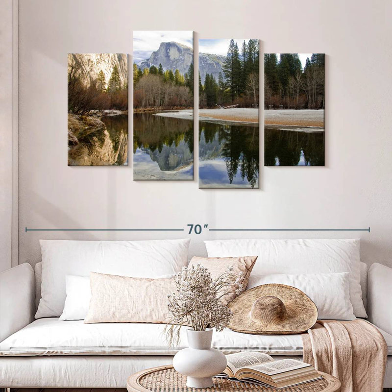 Half Dome Reflection, 32" H x 52" W