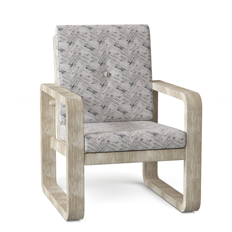 Vale Outdoor Dining Armchair, Weathered White, Brisa Lasso Distressed