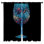 Rideaux de fenêtre en verre à motif floral transparent et obscurcissant - 2 panneaux