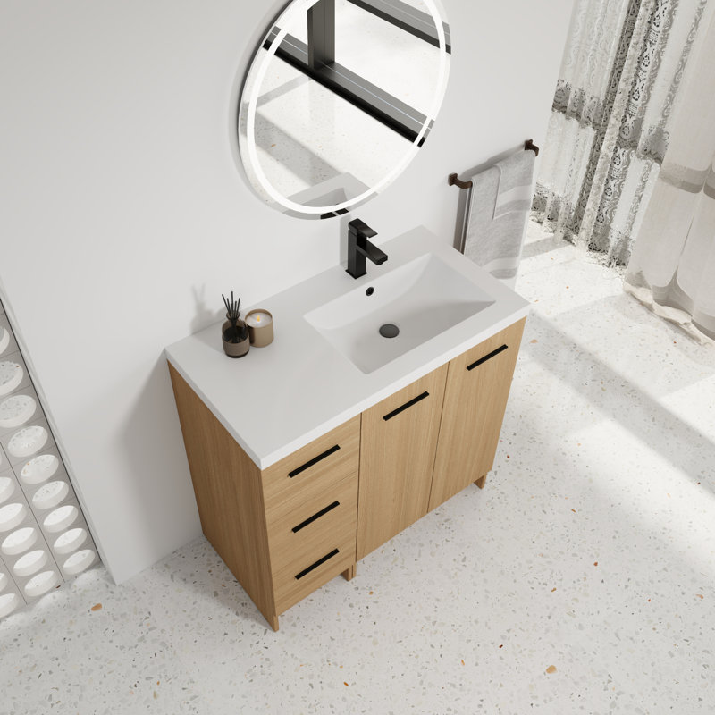  Meuble-lavabo autoportant modulaire 36 po