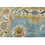 Tapis bleu unique de 9 pi x 11 pi 8 po