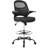 Jhael Ergonomic Mesh Drafting Chair with Flip-Up Arms - Swivel Rolling Home Office Chair for Architects-1995306394
