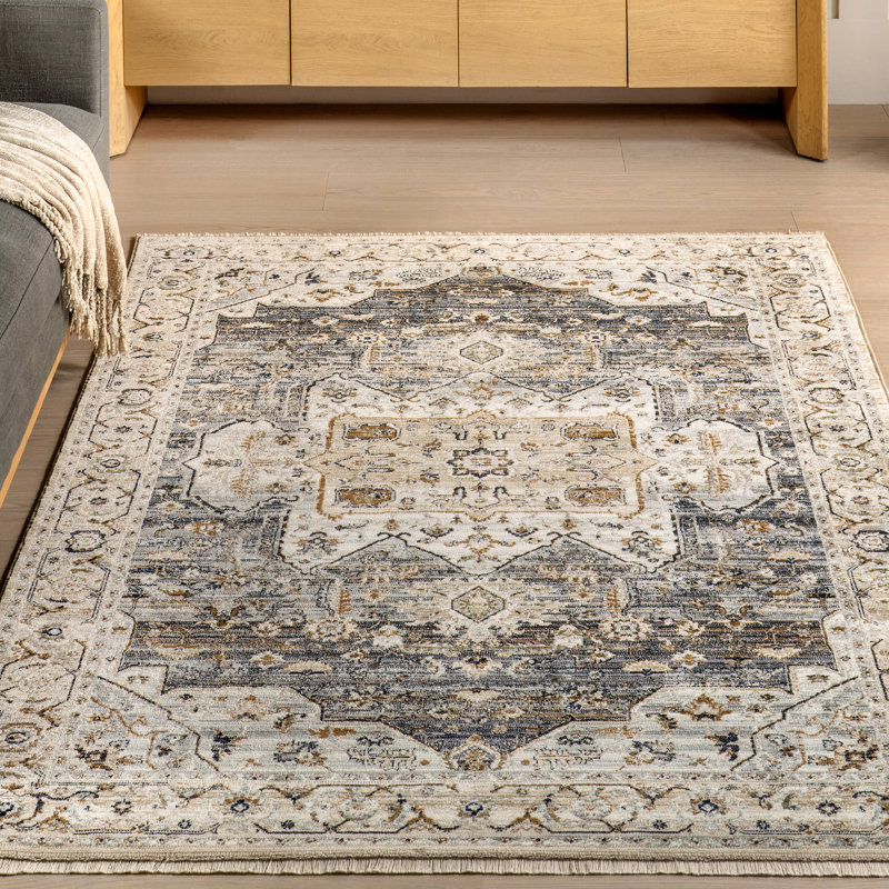 Ariel Persian Medallion Area Rug, Rectangle 5' x 7'10"