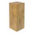 Wood-Look Square-Column MGO End Table/  H33.75"/Wood-Like Distressed Finish/ Mix With Different Heights/ Indoor Outdoor Use-1949349893