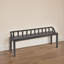 Banc en bois de manguier Williamsburg-1009481615