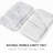 Guein Rectangle Natural Marble Tray,Arabescato
