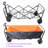 Folding cart Extra Long Extender Wagon Cart-118887375