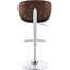 Élégant tabouret de bar avec tabouret de style Mid-Century noir et décoratif: