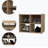 16 Pair Shoe Rack