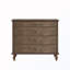 Commode 4 tiroirs en bois avec poignées en métal-214385247