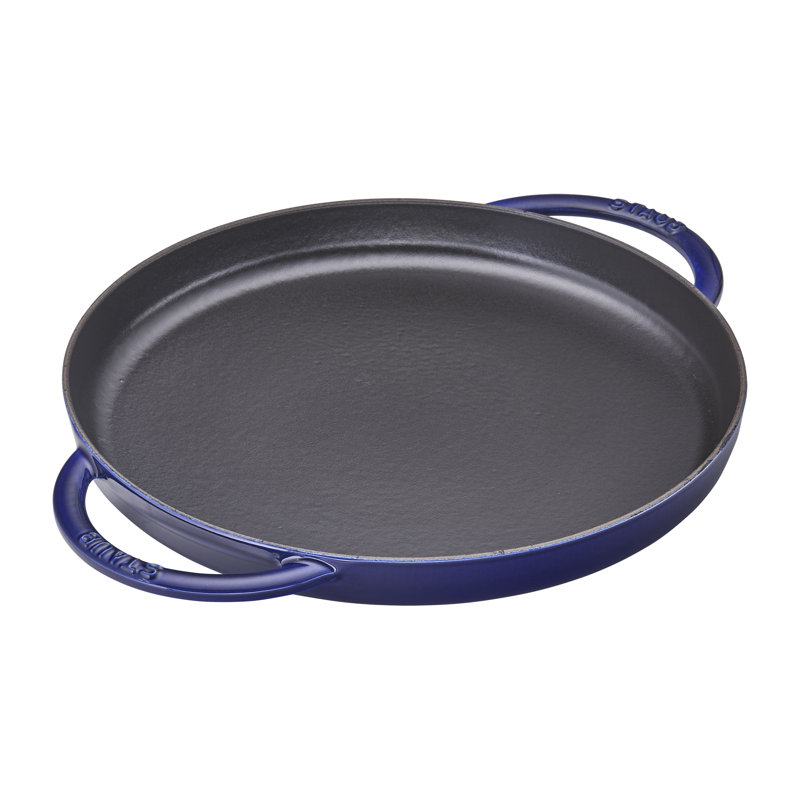 Staub Cast Iron Griddle, Cherry, 15.35"