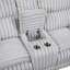 Causeuse inclinable double avec console centrale Goodland