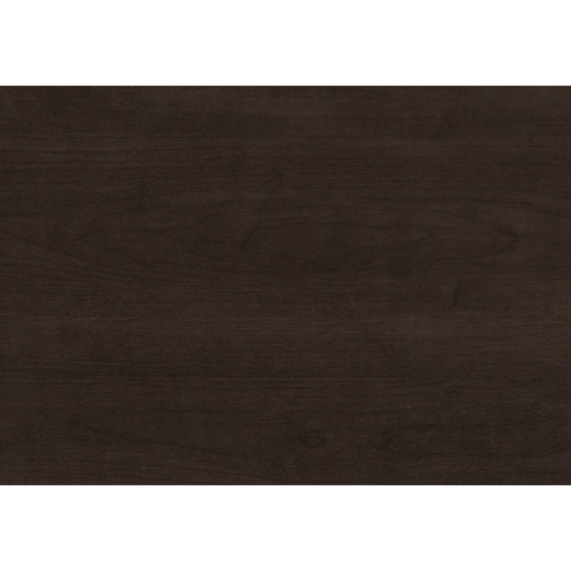Table d'appoint en stratifié brun avec tablette spacieuse et porte-gobelet rabattable pour un décor de chambre à coucher contemporain
