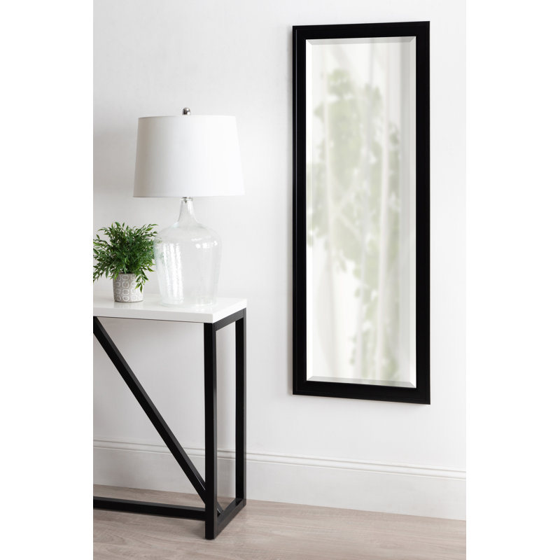 Perin Mirror, Black, 51.5" H x 19.5" W