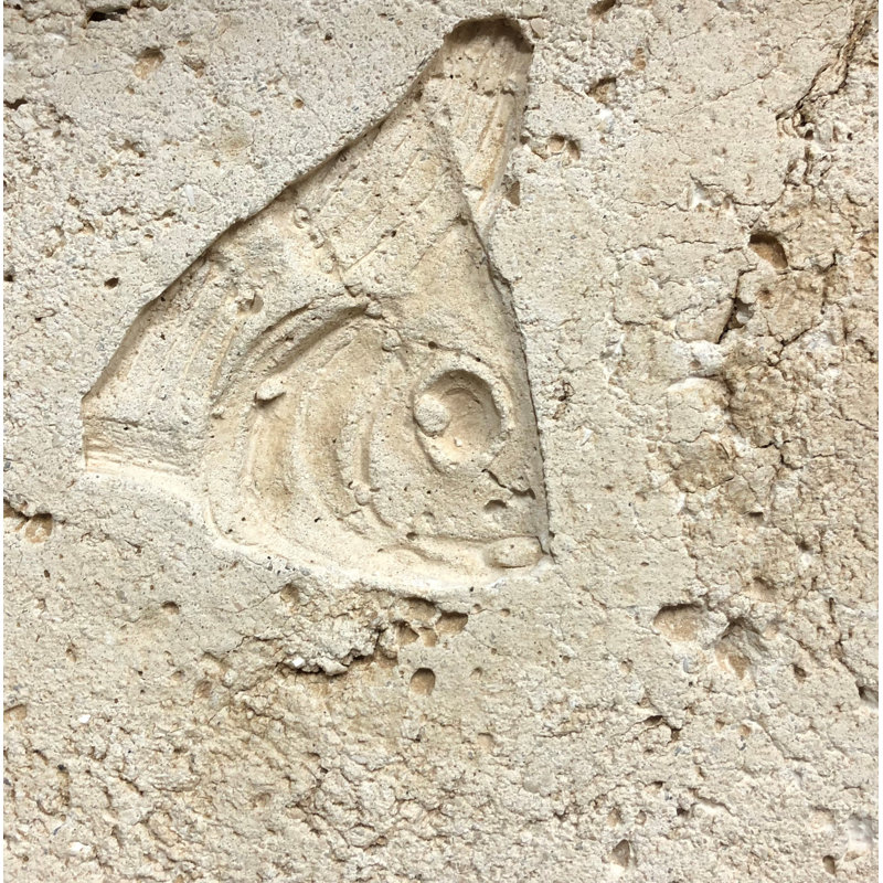 6'' x 6'' Compressed Stone Medallion