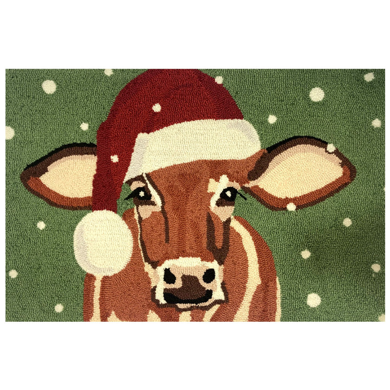 Santa Cow, 24" W x 36" L