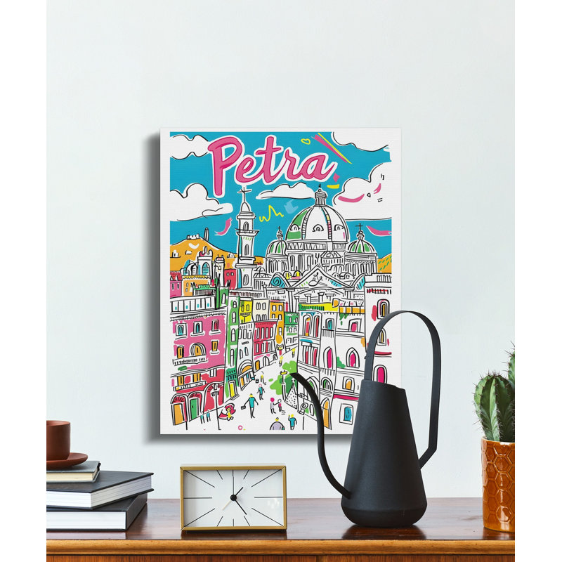 Dilorenzo 1 Piece Wrapped Canvas Wall Art Set, 20x24