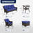 5 - Person Patio Conversation Set with 2 Rocking Lounge Chairs & Sofa-106635004
