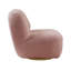 Chaise d'appoint rembourrée avec pivot-121705134