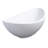 Lavasca 64'' x 35'' Freestanding Soaking Solid Surface Bathtub