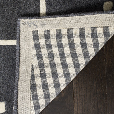 Cruz Hand Tufted Wool Solid Color Rug