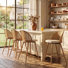 25”H Swivel Upholstered Counter & Bar Stool (Set Of 4)