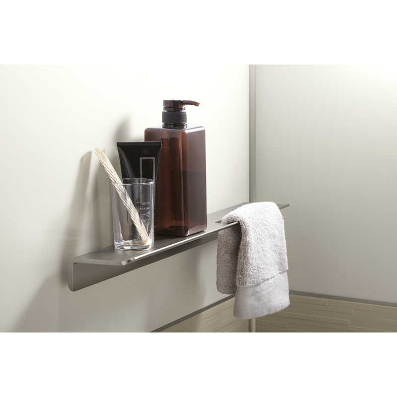 Choreograph™ Shower Shelf, Anodized Dark Bronze, 2" H x 21" W x 3.38" D