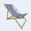 Chaise longue pliante Populus