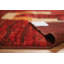 Tapis oriental rouge marocain 7 x 10