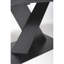 Annetraud Extendable Metal Base Dining Table-256600699