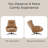 Danva Genuine Leather Swivel Recliner-101479846
