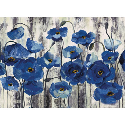 The Blues - Wrapped Canvas Painting