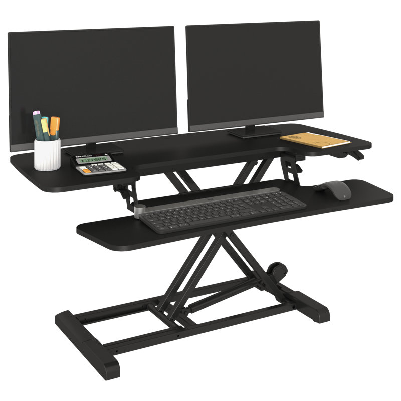 Convertisseur de bureau debout, H 19,7 po x l 40 po x P 28 po