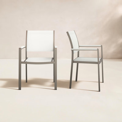 Aynura Stackable Patio Armchair
