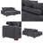 Modular Corduroy Sofa Bed, 86 Inch 4-Seater with Adjustable Headrests & Solid Wood Legs, Gray-1250040612
