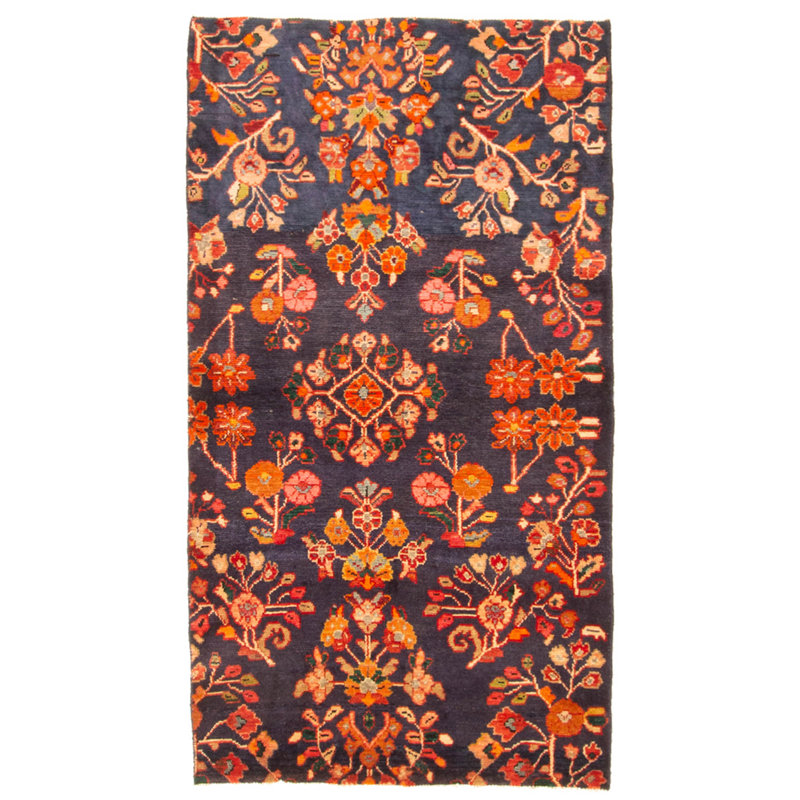 Tapis bleu marine Andelz 2 pi 11 po x 5 pi 5 po