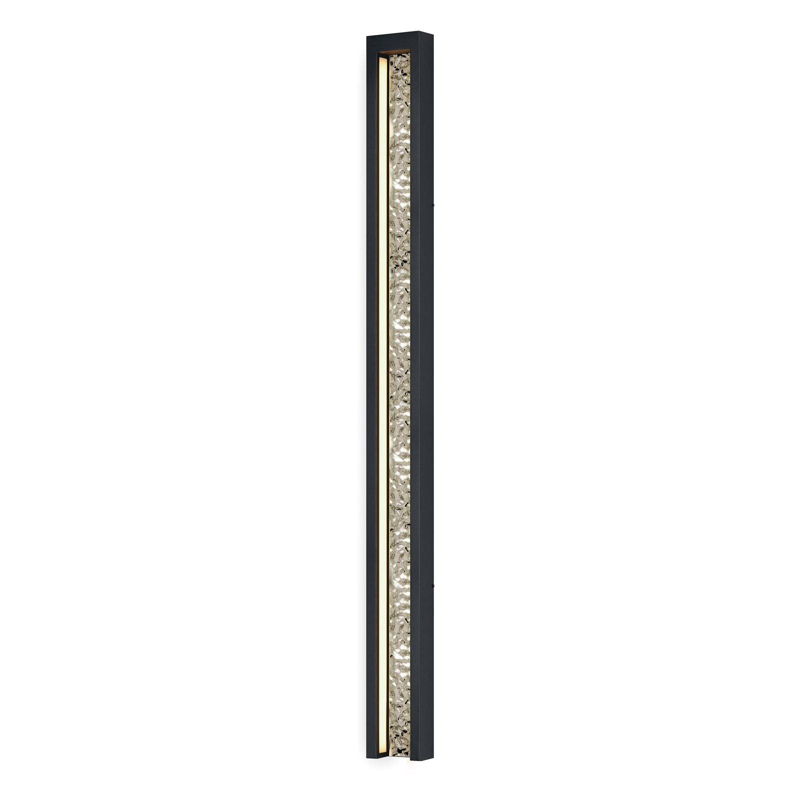 Alessander Rectangle Outdoor LED Wall Light, 60" H x 5" W x 2.5" D