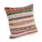 Dahlia Bohemian Multicolor Chevron Striped Chindi Handmade Throw Pillow Cover-421446112-421514122