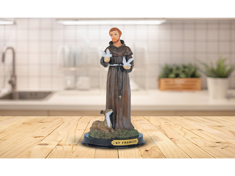 Figurine sacrée 9 "Saint Francis