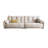 Creamy white Polyester Modular Sofa-657698363-657698358