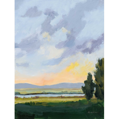 " Evening Skies III Crop " by Pamela Munger
