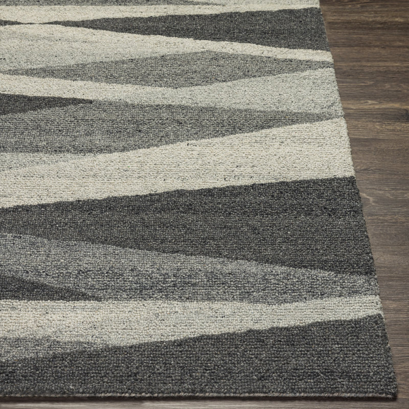 Performance Wool Abstract Indoor Rug, Rectangle 2' x 3'