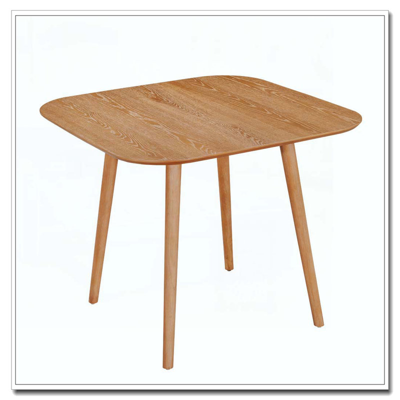 Wood Square Dining Table, Natural, Natural