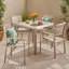 Ellaria 4 - Person Patio Dining Set with Square Table
